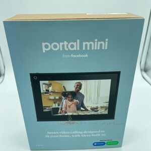 Portal Mini from facebook. 8”” display. New, never used.